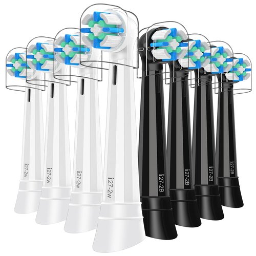iO Replacement Heads Compatible with Oral B iO Electric Toothbrush,Compatible with Oral B iO Series 2/3/4/5/6/7/8/9/10,Premium Bristles for Deep Cleaning&Gentle Care