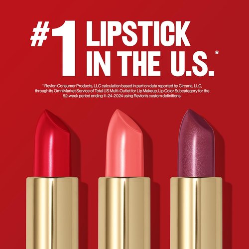 Revlon Super Lustrous Lipstick - Creamy Formula for Soft, Fuller Lips | 044 Bare Affair, 0.15 oz