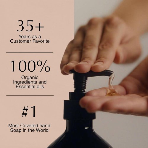 Aesop Resurrection Aromatique Hand Wash - Gentle Hydrating Soap with Mandarin, Rosemary & Lavender | 16.9 oz