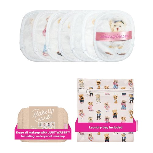 Original MakeUp Eraser 7-Day Set - Effortlessly Remove All Makeup with Just Water | Teddy, 7ct