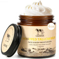 CADDISE Whipped Beef Tallow for Skin – 100% Grass-Fed Handmade Cream Moisturizer for Face & Body, Natural with Honey, Shea Butter, Jojoba Oil, Non-Greasy, Nourishing for Men, Women, Kids, 4 Oz