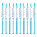 EZGO 10 Pack Teeth Whitening Gel Refills 22% Bleaching Gel, No Sensitive Teeth Whitener, Great for Sensitive Tooth Whitening, Carbamide Peroxide Teeth Whitening Gel, Mint Flavor (10X 3ML)