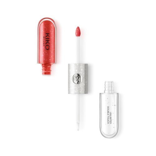 KIKO Milano Unlimited Double Touch Liquid Lipstick - Long-Lasting Color & Hydration | 0.14 oz