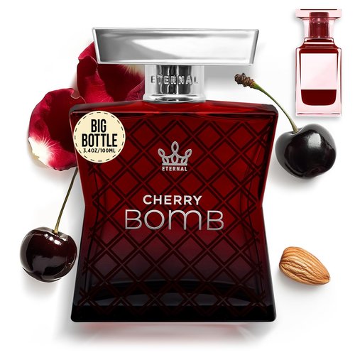Eternal Fragrance - Eternal Cherry Bomb Eau de Parfum | Long-Lasting Vegan Unisex Perfume - 3.4 oz (100ml)