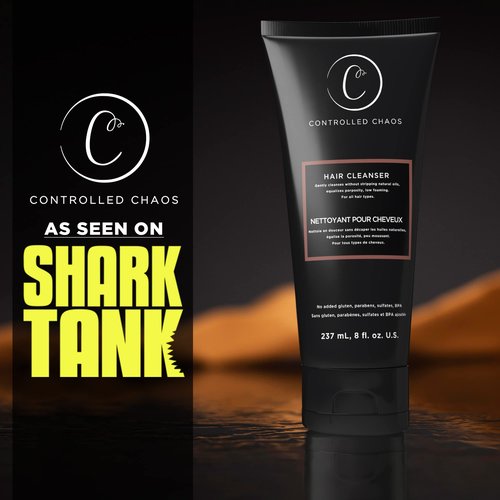Controlled Chaos Hair & Scalp Cleanser – Low-Foaming Cleanser Calms, Soothes & Balances Scalp, Hydrates Dry Hair & Supports Healthy Hair Regrowth – Free of Sulfates, Parabens & Phthalates, Made in USA