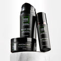 Tiege Hanley Acne Treatment Set for Men - Level 1 Skin Care System with Salicylic Acid & Glycolic Pads | 3-Piece Kit
