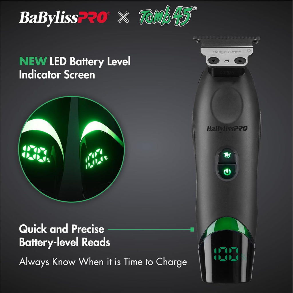 BaBylissPRO Wireless-Charging Clipper & Trimmer | Professional Grooming Tool
