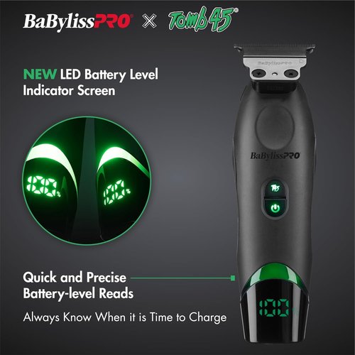 BaBylissPRO Wireless-Charging Hair Trimmer for Men - Precision Cutting & Sleek Design