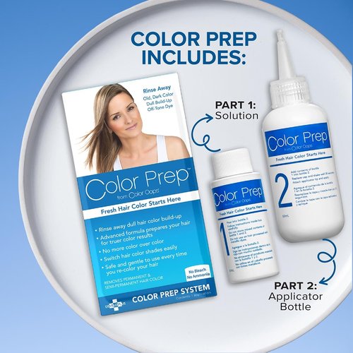 Color Oops Hair Dye Remover - Rinses Away Dull Colors & Mineral Buildup | Ammonia-Free, 1 Application