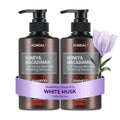 KUNDAL Honey & Macadamia Natural Shampoo [White Musk] Korean Hair Care Shampoo Damage Repair Strengthen, Nourish, with Argan Oil, Free Paraben & Sulfate 16.9 fl oz (Pack of 2),Stocking Stuffers