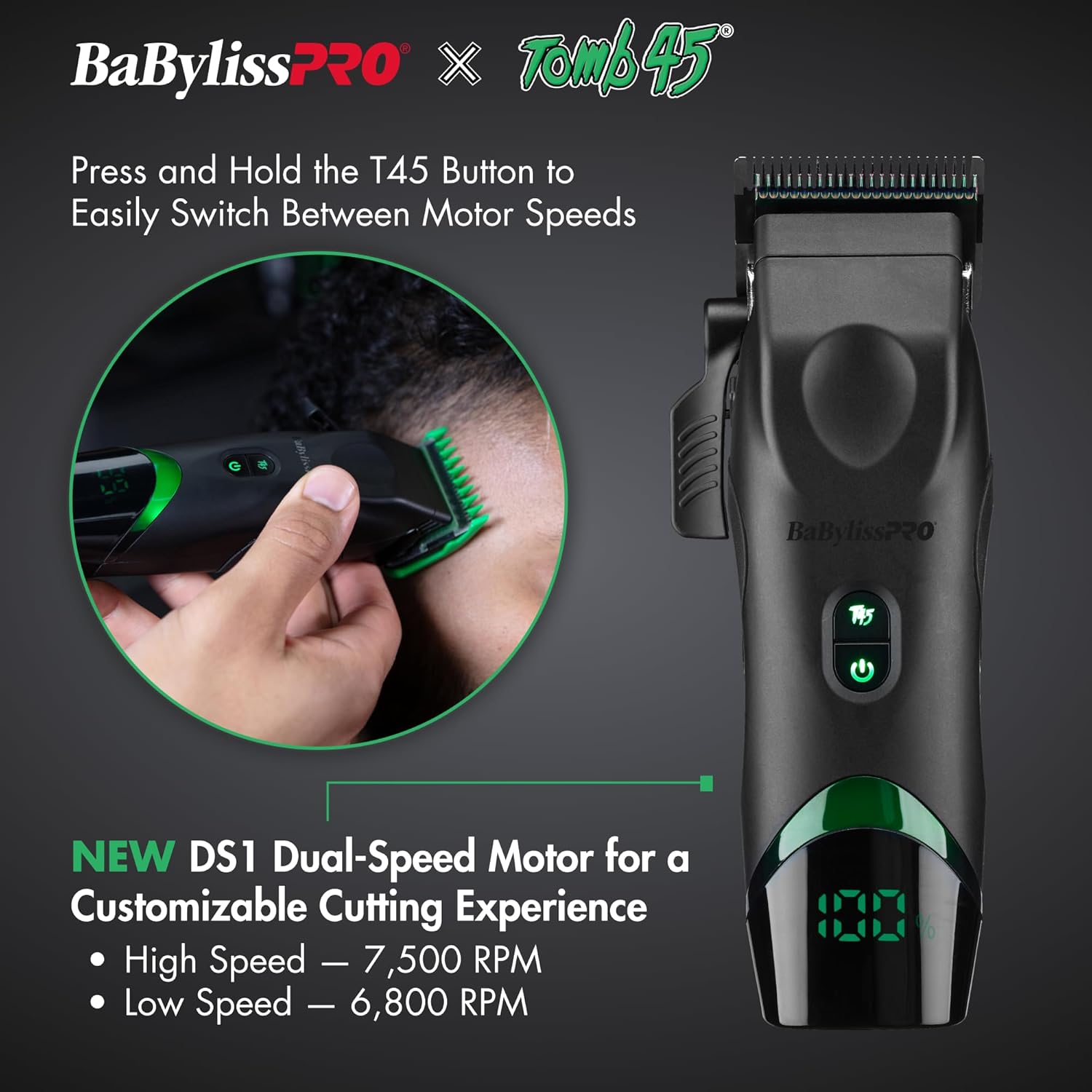 BaBylissPRO Wireless-Charging Clipper & Trimmer | Professional Grooming Tool