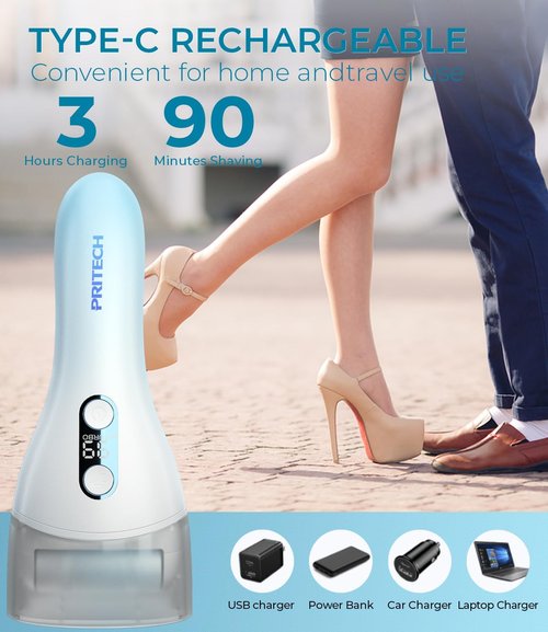 Electric Callus Remover for feet,Rechargeable Foot File Electronic Pedicure Tools for Feet, Waterproof Electric Foot Callus Remover, Feet Care for Heels Dead Skin,Blue