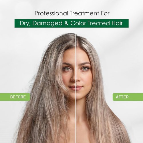 Herbishh Hair Color Shampoo for Gray Hair – Hair Dye Shampoo and Conditioner + Ginger Oil 30mL Hydrating Hair Oil + Pro Keratin Argan Oil Hair Mask for Dry, Damaged Hair 150mL (Black Brown)