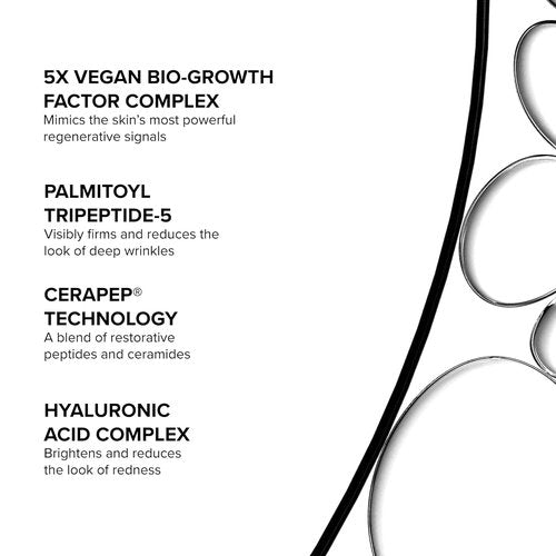 DRMTLGY Needle-Less Growth Factor Serum - Multi-Peptide & Hyaluronic Acid for Firming, Lifting & Wrinkle Care