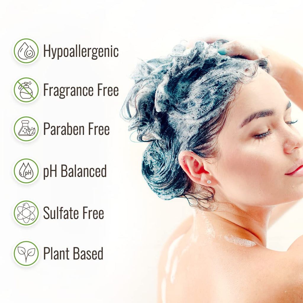 Tea Tree Oil Shampoo & Conditioner Set - Dry Scalp Relief & Anti-Dandruff Treatment for All Hair Types