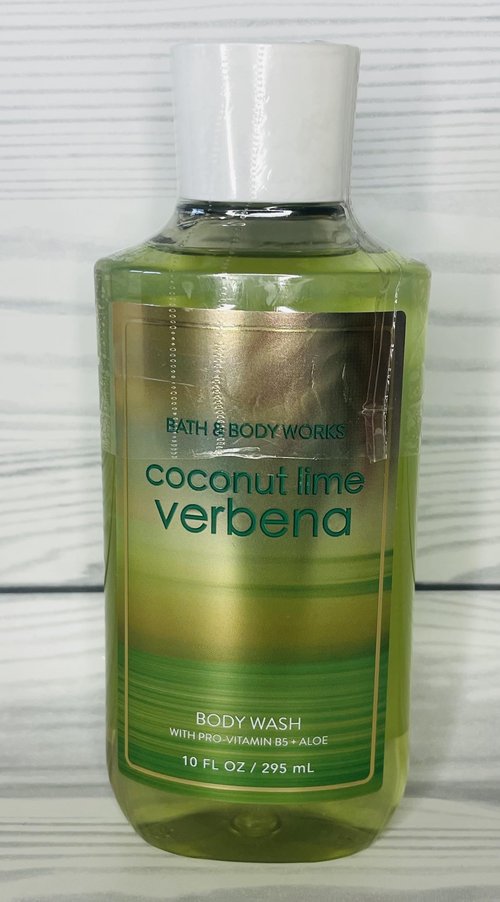 Bath & Body Works Coconut Lime Verbena Body Wash 10 Ounces