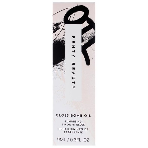 Gloss Bomb Luminizing Lip Oil N Gloss - 01 Fussy by Fenty Beauty for Women - 0.3 oz Lip Gloss