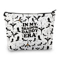BDPWSS Fourth Book Makeup Bag Xaden Riorson Gift In My Shadow Daddy Era Gift Dragon Rider Gift Pedro P Fan Gift For Bookish (Shadow Daddy)