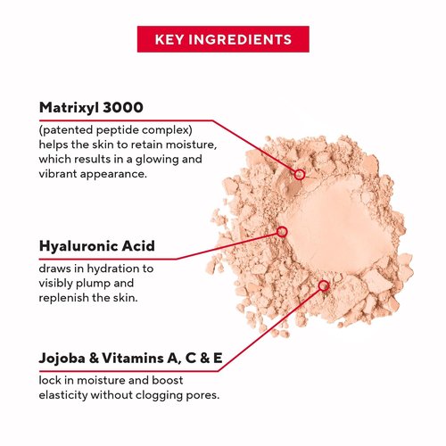 Mirabella Pure Press Foundation - HD-Finish Mineral Powder Compact with Nourishing Jojoba | Age-Defying Makeup for All Skin Types - Original Fair I