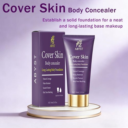 Nature Waterproof Concealer Body Foundation - Full-Body Beauty Moisturizer - Scar Coverage - 3.5 oz