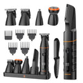 MAXGROOM Manscape All-in-One Body & Pubic Hair Trimmer for Men, No-Nick Groin & Ball Shaver, Waterproof Mens Electric Grooming Kit with LED Display, USB Rechargeable (Black)