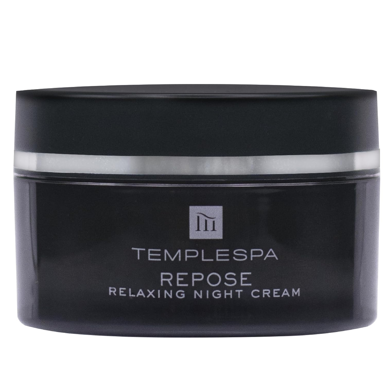 TEMPLESPA Repose Night Face Cream - Relaxing Aromatherapy, Anti-Aging, Vegan, 1.6 fl. oz.