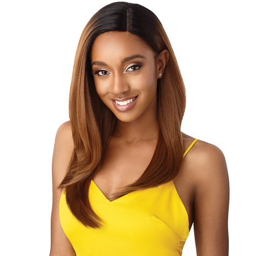 THE DAILY WIG Outre Synthetic Hair Lace Part Wig MOIRA (Color:DR27)
