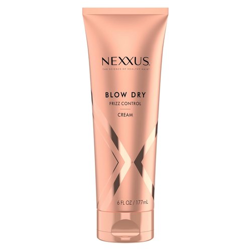 Nexxus Blow Dry Cream - Frizz Control for Weightless Style & Volume | 6 oz with StyleProtect Technology