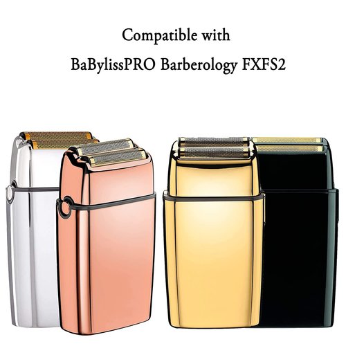 BaBylissPRO Replacement Foil & Cutters - Shaver Foil Head Kit for FXFS2 & FXFS2G - Silver