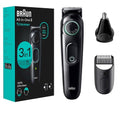 Braun All-in-One Style Kit Series 3 3430 - 3-in-1 Trimmer for Men with Beard, Ear & Nose Trimmer | 20 Length Settings, Washable
