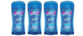 Secret Outlast Clear Gel Antiperspirant Deodorant for Women, Completely Clean, 2.6 oz (Pack of 4)