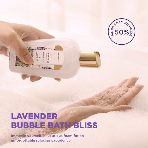 Spa Luxetique Gift Baskets for Women 15PCS Lavender Bath and Body Gifts Set Bath Sets for Her Skin Care Sets for Women Anniversary Valentine Gifts for Women Wife Girlfriend