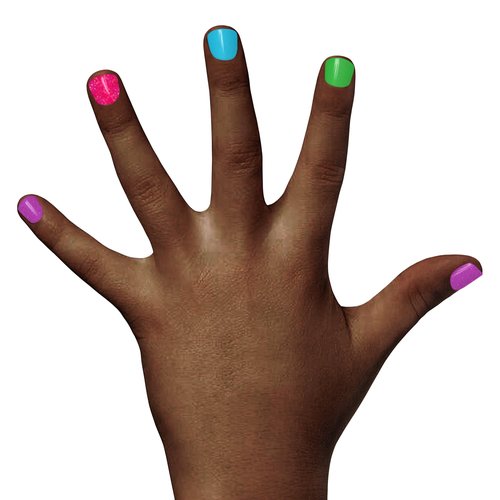 Piggy Paint | 100% Non-Toxic Girls Nail Polish | Safe, Cruelty-free, Vegan, & Scented for Kids | Rainbow 4 Polish Box Gift Set