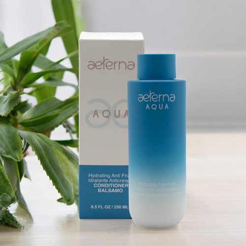 Aeterna AQUA Anti-Frizz Conditioner - Deep Hydration with Aloe Vera & Natural Oils | Sulfate-Free - 250 ml
