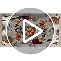 Halloween Vintage Gothic Rectangular Tablecloth 60x84 in Retro Rose - Livcoz