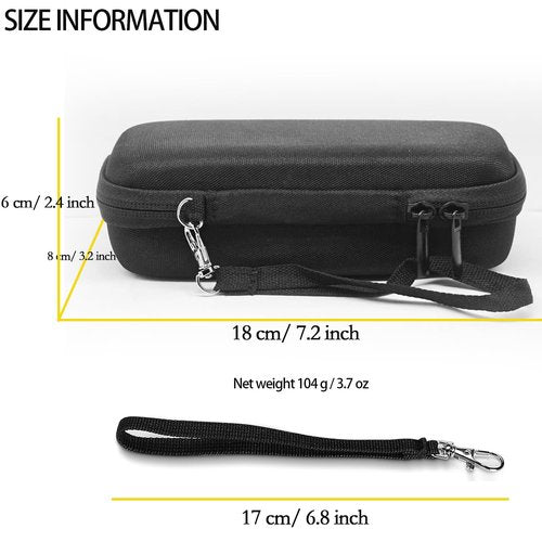Hard Case for One Blade Trimmer QP2724/90, QP2834/70, QP2630/72, Waterproof Shaver Organizer Shockproof Travel Storage Box for Charger & Accessories