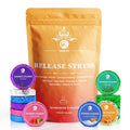 MR MIRYE Shower Steamers Aromatherapy, Valentine's Day Gifts for Women and Men, 20-Pack Organic Shower Bombs with Essential Oil, Tea Tree, Orange & Vanilla, Sea Salt, Lavender, Peony & Pear