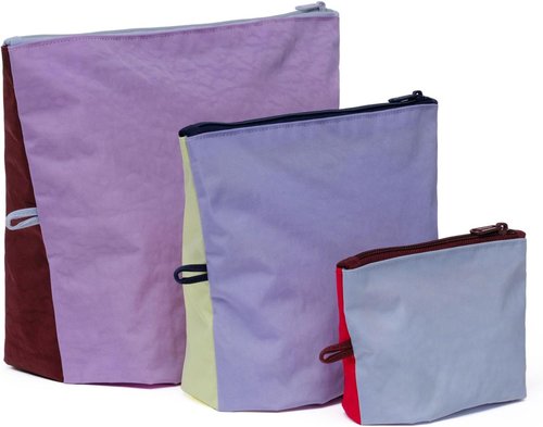 Baggu Go Pouch Set - Versatile Storage Bags for Travel | Lightweight & Durable Design