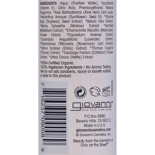 Giovanni Leave-In Conditioner Spray - Protective Moisture Treatment for All Hair Types | 5.1 Fl Oz