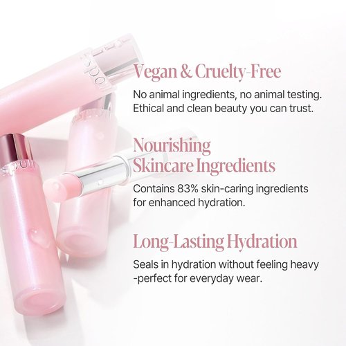 Espoir Bare Glow Lip Balm #2 Squeezed - Natural Sheer Color & Moisturizing Finish | 0.1 oz Cruelty-Free Korean Makeup