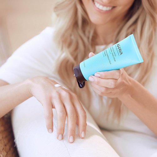 AHAVA Dead Sea Mineral Hand Cream & Body Lotion Set - Nourishing Sea-Kissed Hydration