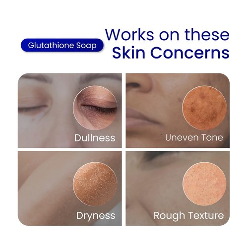 Relumins Glutathione Soap Bars – Deep Cleansing & Hydrating Soap for Smooth, Refreshed Skin – Gentle Exfoliating Formula for Face & Body – 5 x 150g Bars