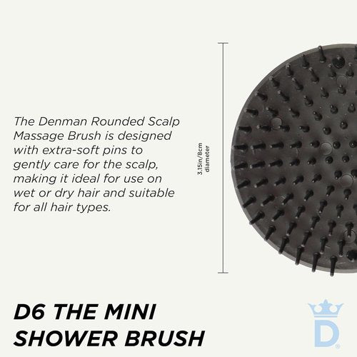Denman Detangle Hair Brush - Curly Hair & Scalp Massager D6 for Effortless Straightening