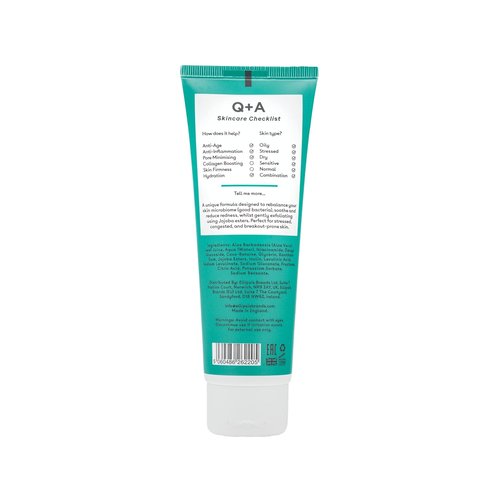 Q+A Niacinamide Gentle Exfoliating Cleanser - 125ml | Refreshing & Brightening Formula