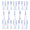25Pcs 5ml Mini Empty Clear Glass Spray Bottle, Refillable Fine Mist Spray Perfume Bottle Empty, Glass Bottle Sprayer, Sample Spray Container Cosmetic Atomizer for Cleaning, Travel (25Pcs 5ml Bottles)