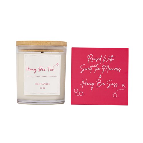 Holiday Birthday Bridesmaid Graduation 7 Piece Gift Set | Gifts for Women | 7 Piece Set | Hand Picked Beautifully Packaged | Luxury Spa Gift Featuring Naples Soap Company | Honey Bee Tea™