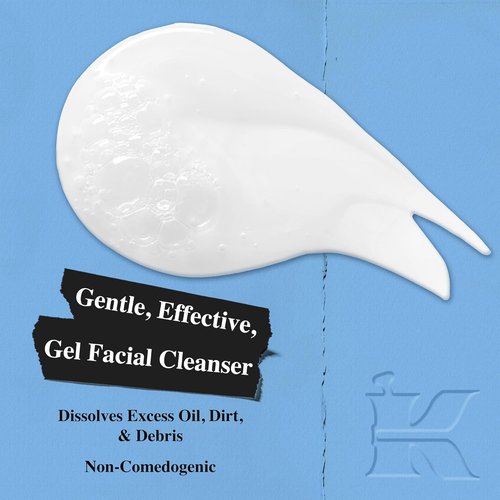 Kiehl's Ultra Facial Cleanser - Lightweight Foamy Formula that Replenishes Skin Barrier | All Skin Types, Paraben Free