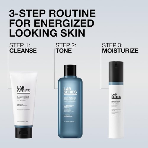 Lab Series Men's Daily Rescue Energizing Face Lotion - Hydrating Anti-Aging Moisturizer for Men