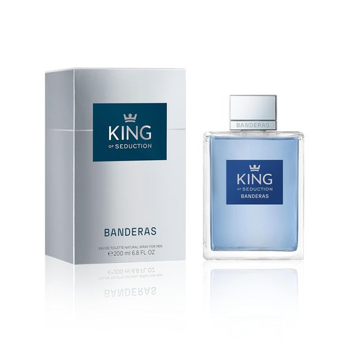 King of Seduction Eau de Toilette by Banderas - Captivating Fragrance for Men | 3.4 oz