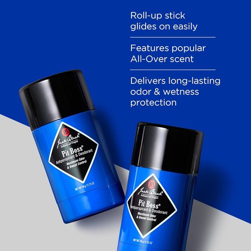 Jack Black Pit Boss Antiperspirant & Deodorant for Men - 2.75 oz - Ideal for Sensitive Skin